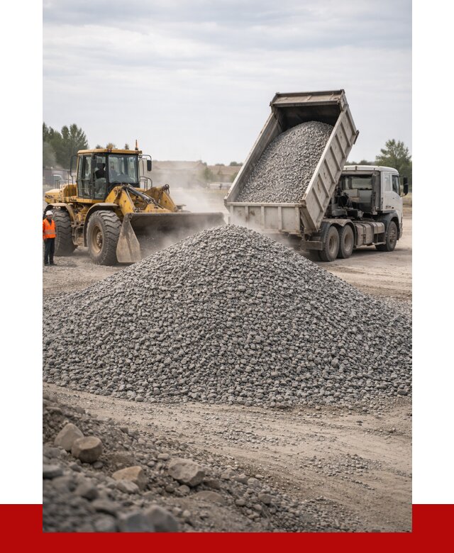 Купить щебень с доставкой в Ахтубинске от 2589 руб. | ПРОНЕРУДХтб