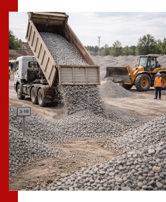 Гранитный щебень фракции 3–10: доставка и продажа в Ахтубинске