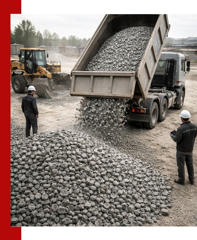 Доставка гранитного щебня фракции 20-40 в Ахтубинске