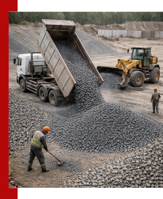 Щебень габбро-диабаз фр. 5-20 с доставкой в Ахтубинске