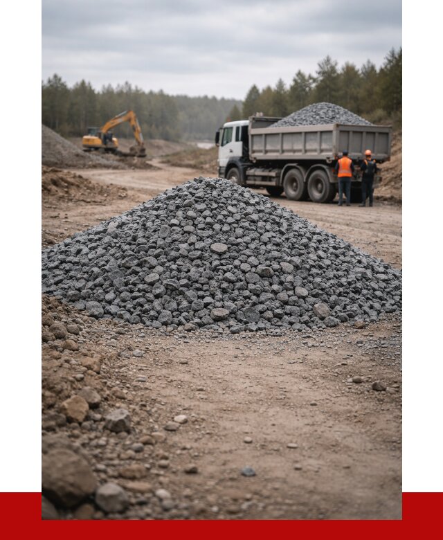 Щебень габбро диабаз фракция 40-70 в Ахтубинске от 2278 р-ПРОНЕРУДХтб