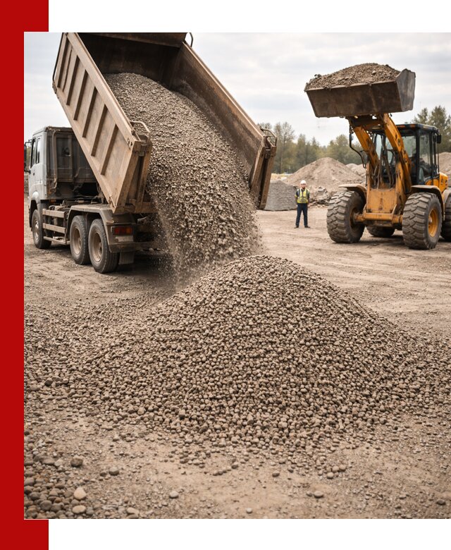 Гравийный щебень фракция 3–10 с доставкой в Ахтубинске