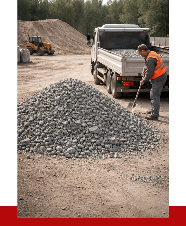 Гравийный щебень фракция 5-10 в Ахтубинске от 2278 р. | ПРОНЕРУДХтб