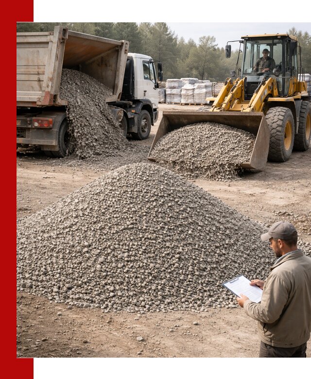 Гравийный щебень фракция 5–10 с доставкой в Ахтубинске