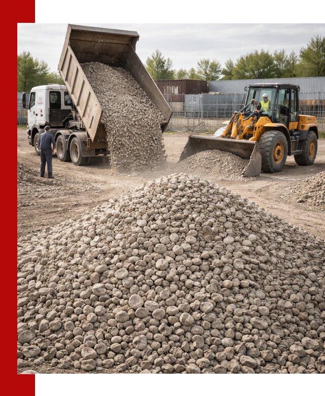 Доломитовый щебень фракции 20–41 с доставкой в Ахтубинске