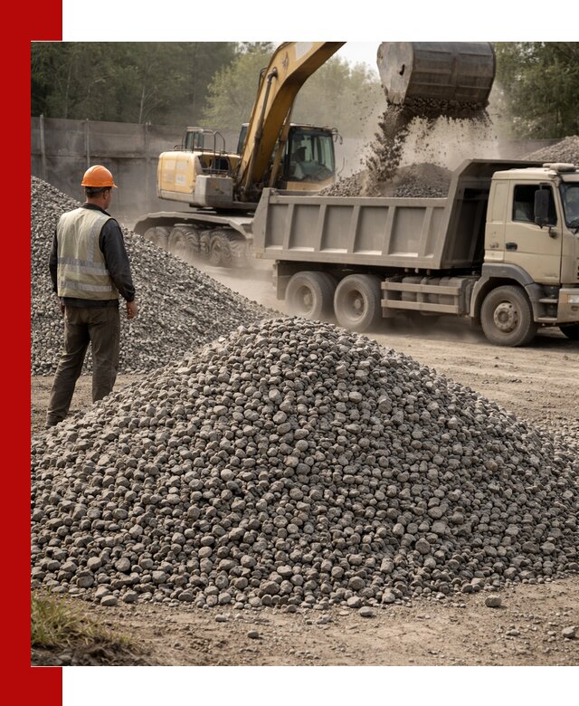 Шлаковый щебень фракция 5-20 с доставкой в Ахтубинске