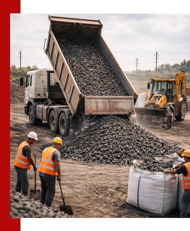 Шлаковый щебень фракция 40-70 с доставкой в Ахтубинске