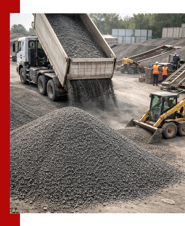 Вторичный щебень фракция 0–5 с доставкой в Ахтубинске