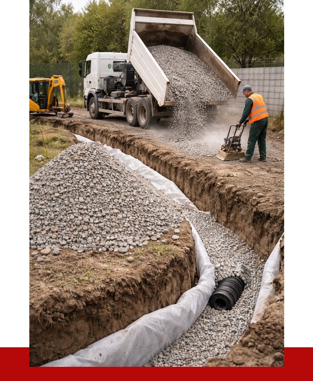 Щебень для дренажа в Ахтубинске от 1916 р., ПРОНЕРУДХтб доставка