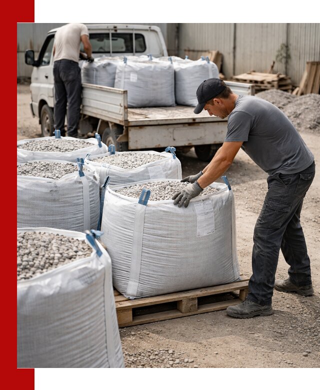 Доставка щебня в мешках по выгодным ценам в Ахтубинске