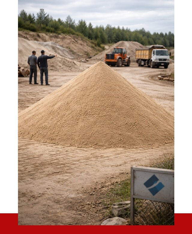 Карьерный песок навалом в Ахтубинске от 1864 р. | ПРОНЕРУДХтб