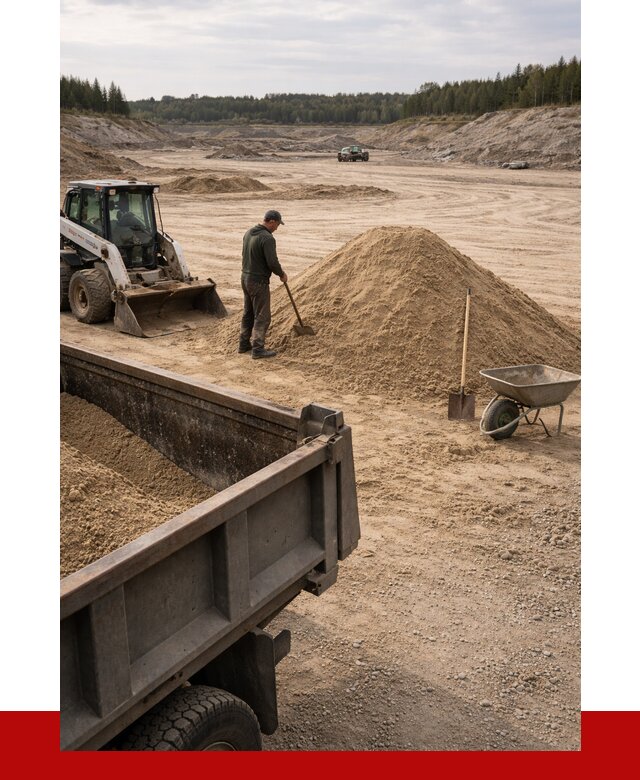 Карьерный песок среднезернистый в Ахтубинске, от 2278 р. ПРОНЕРУДХтб
