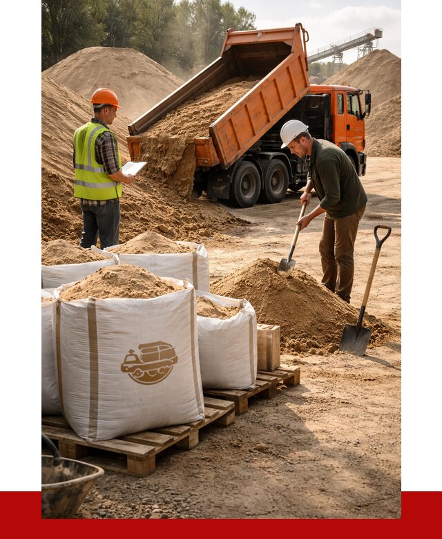 Строительный песок в Ахтубинске от 2278 р. с доставкой, ПРОНЕРУДХтб