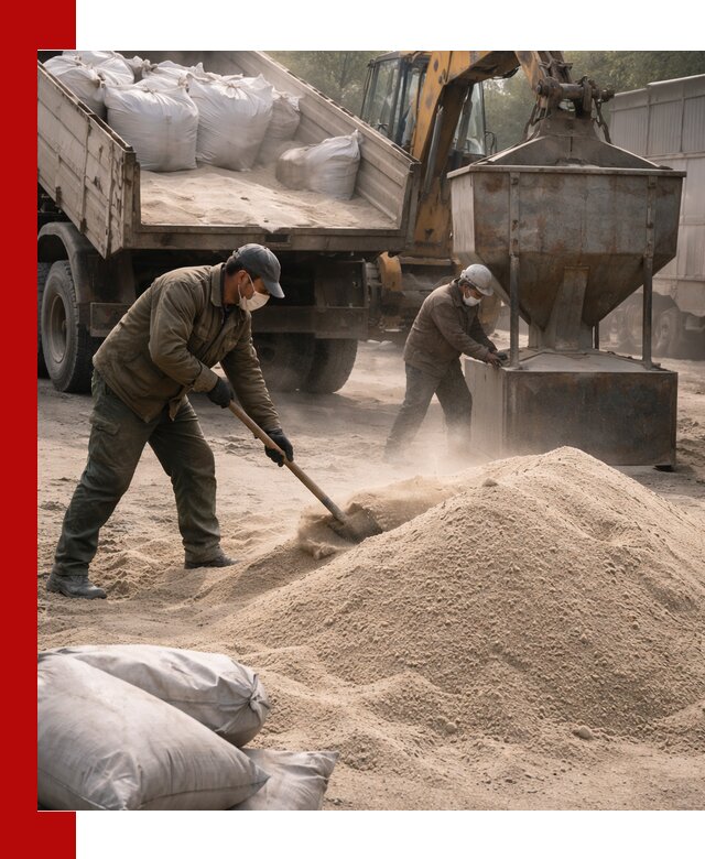 Кварцевый песок для пескоструя в Ахтубинске — доставка и качество