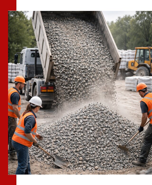 Доставка гравия и камня в Ахтубинске оптом и в розницу