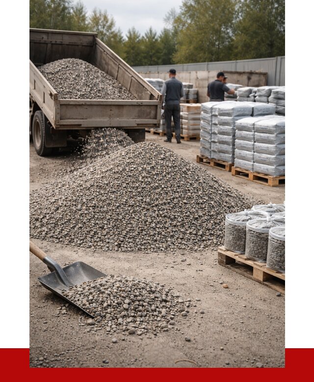 Гравий фракция 5-20 в Ахтубинске купить от 2382 р. ПРОНЕРУДХтб