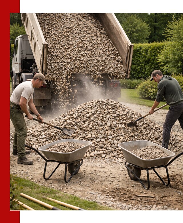 Доставка и продажа декоративной гальки в Ахтубинске