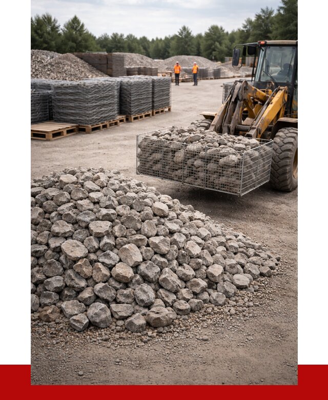 Камень для габионов фракция 70-150 в Ахтубинске от 4349 р. | ПРОНЕРУДХтб