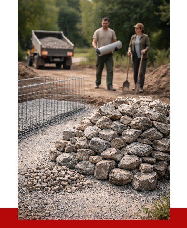 Камень для габионов фракция 100-200 в Ахтубинске от 4970 р. | ПРОНЕРУДХтб