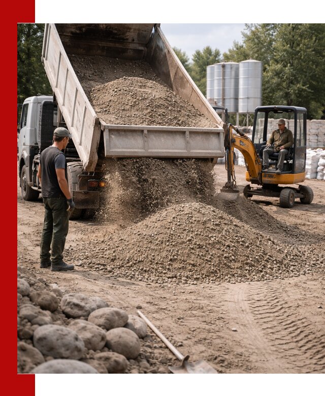 Доставка ПГС С3 в Ахтубинске самосвалами и миксерами