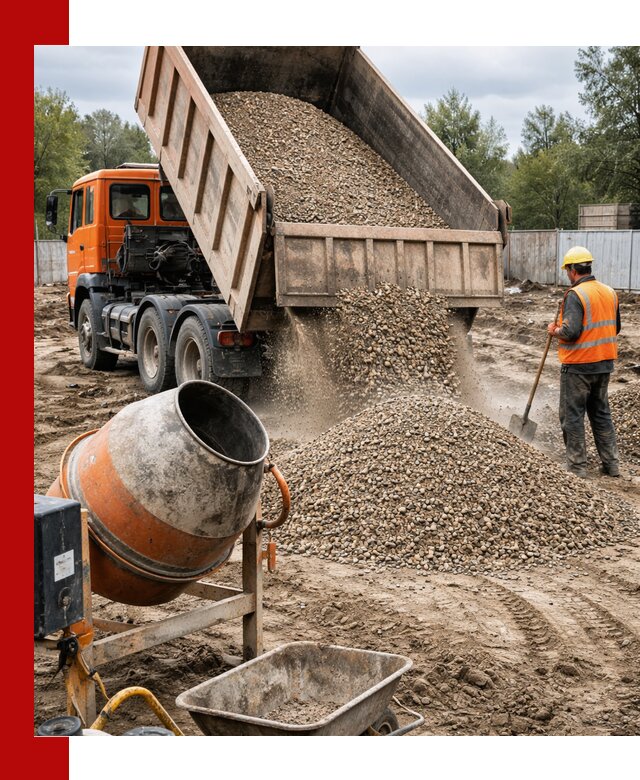 Опгс для бетона с доставкой самосвалом в Ахтубинске от производителя