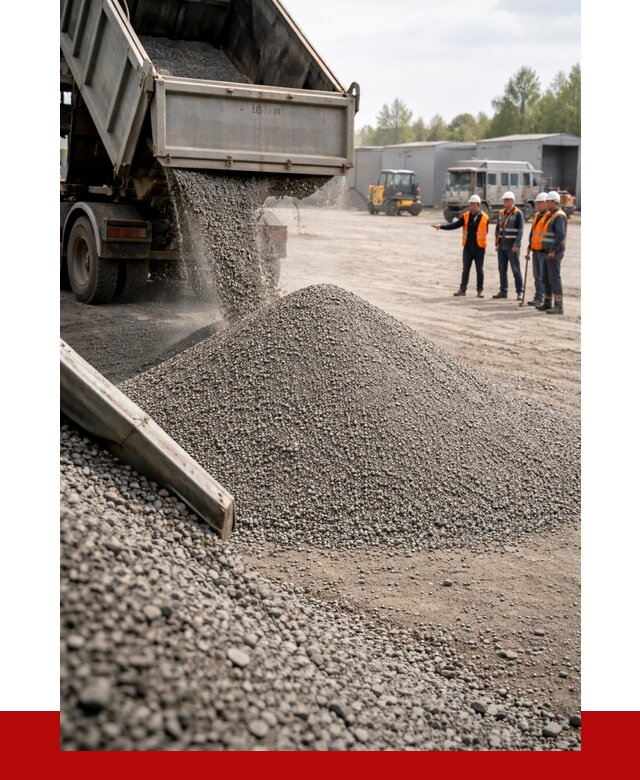 Гравийный отсев 0-5 в Ахтубинске от 1243 р. с доставкой | ПРОНЕРУДХтб