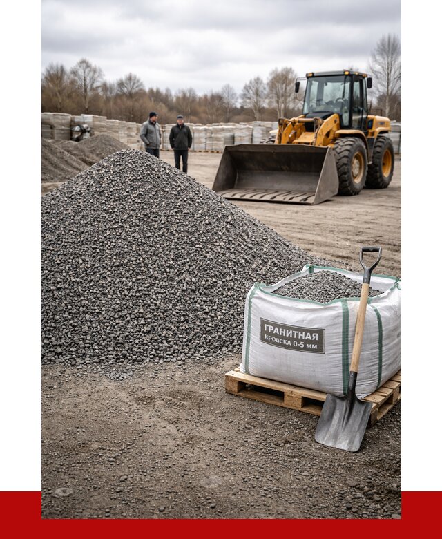 Купить гранитную крошку в Ахтубинске от 4970 р. с доставкой | ПРОНЕРУДХтб