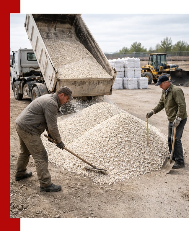 Мраморная крошка с доставкой и разгрузкой в Ахтубинске
