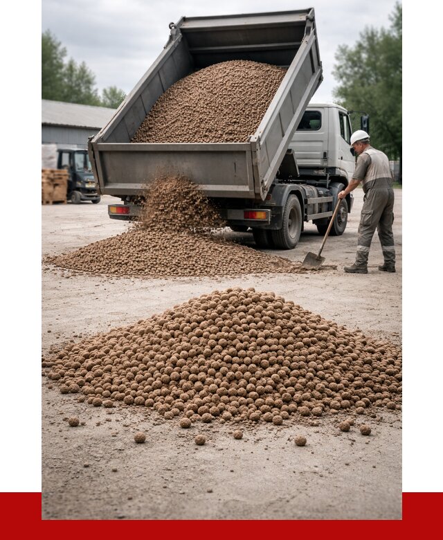 Керамзит с доставкой в Ахтубинске от 4349 р. за м3 | ПРОНЕРУДХтб