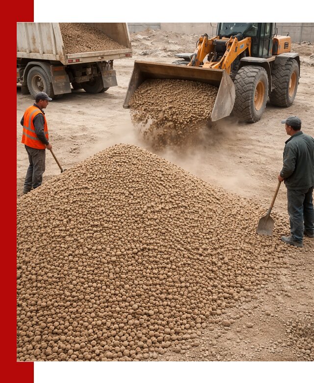 Керамзит фракция 10-20 с доставкой в Ахтубинске