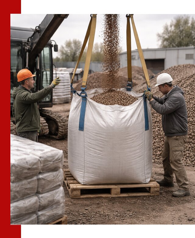 Керамзит в биг-бегах с доставкой в Ахтубинске