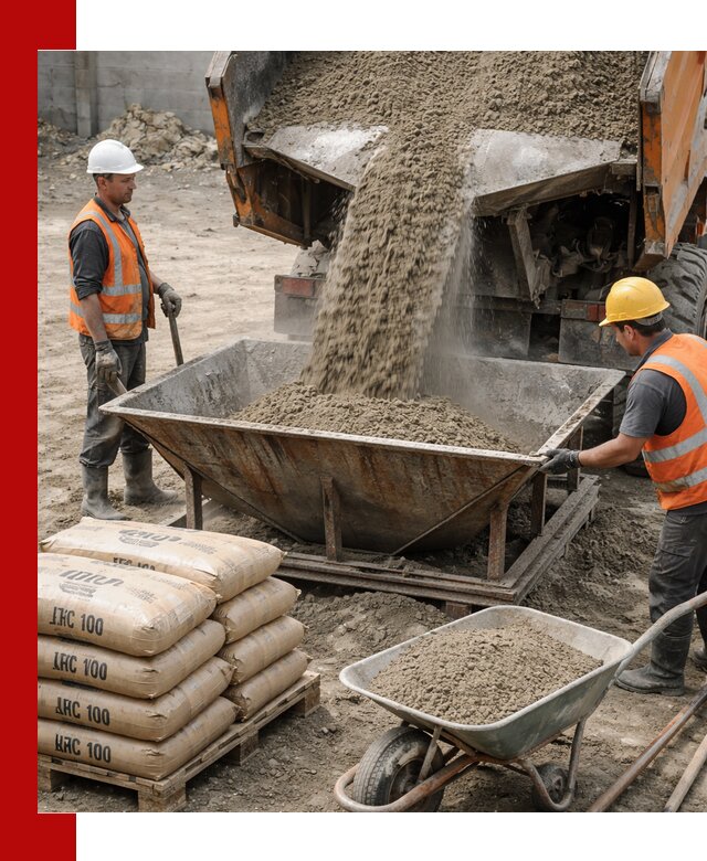 Доставка цементно-песчаной смеси М100 в Ахтубинске