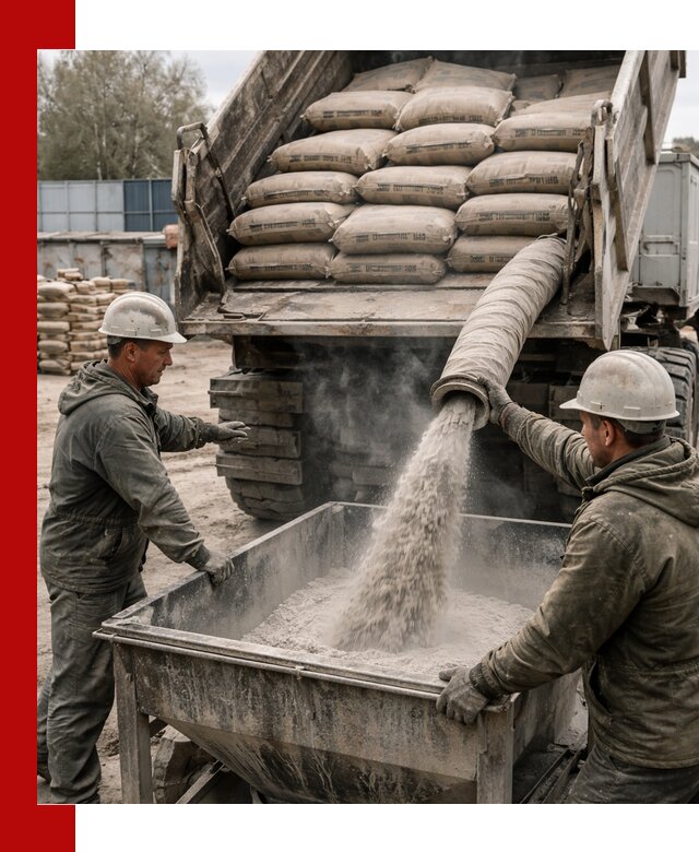 Доставка цемента М400 в Ахтубинске оптом и в розницу