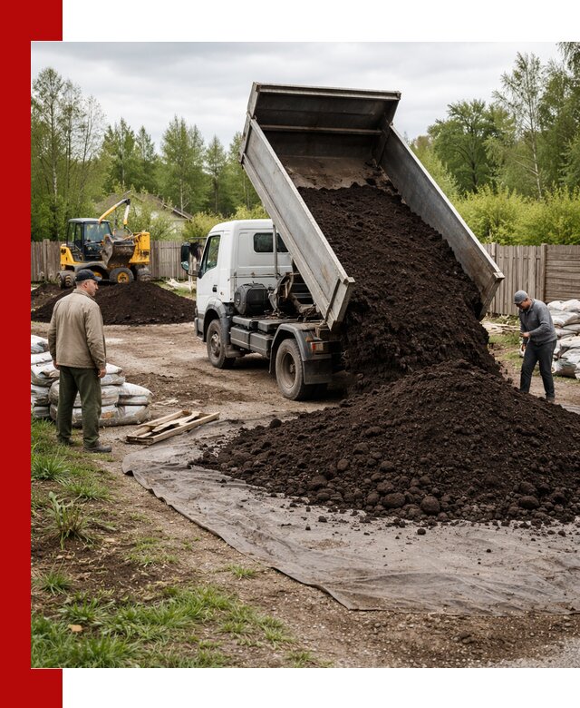 Доставка качественного почвогрунта в Ахтубинске оптом и в розницу