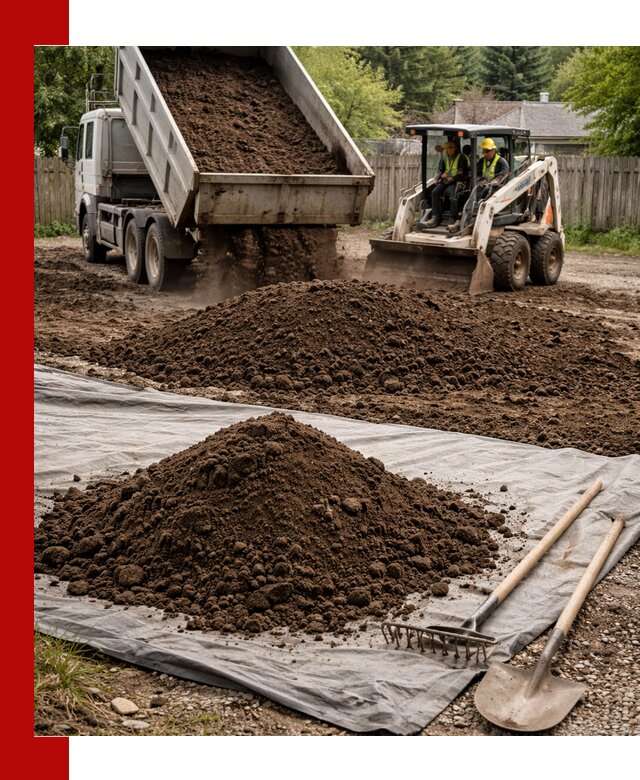 Грунт для отсыпки участка с доставкой в Ахтубинске