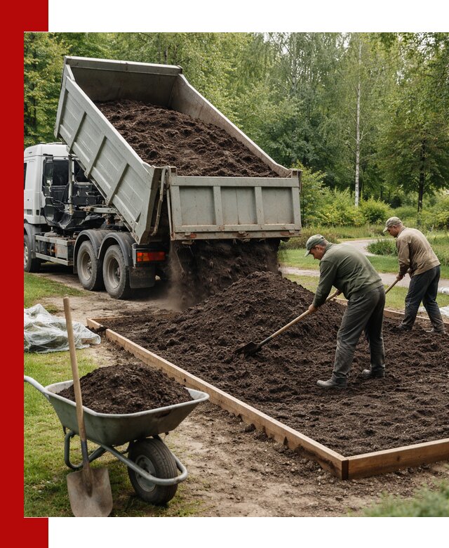 Доставка грунта для озеленения и благоустройства в Ахтубинске