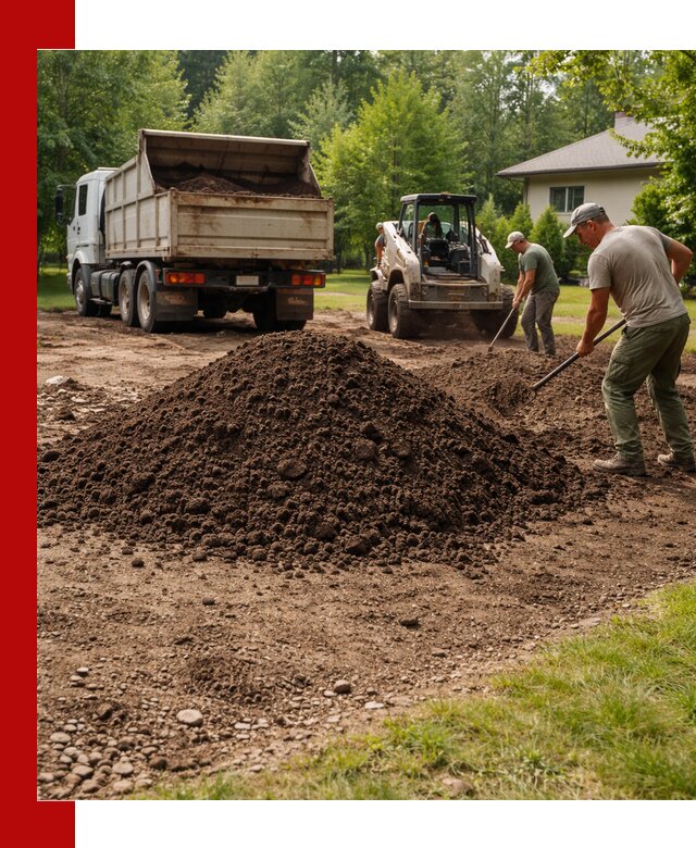 Доставка и укладка грунта для газона в Ахтубинске