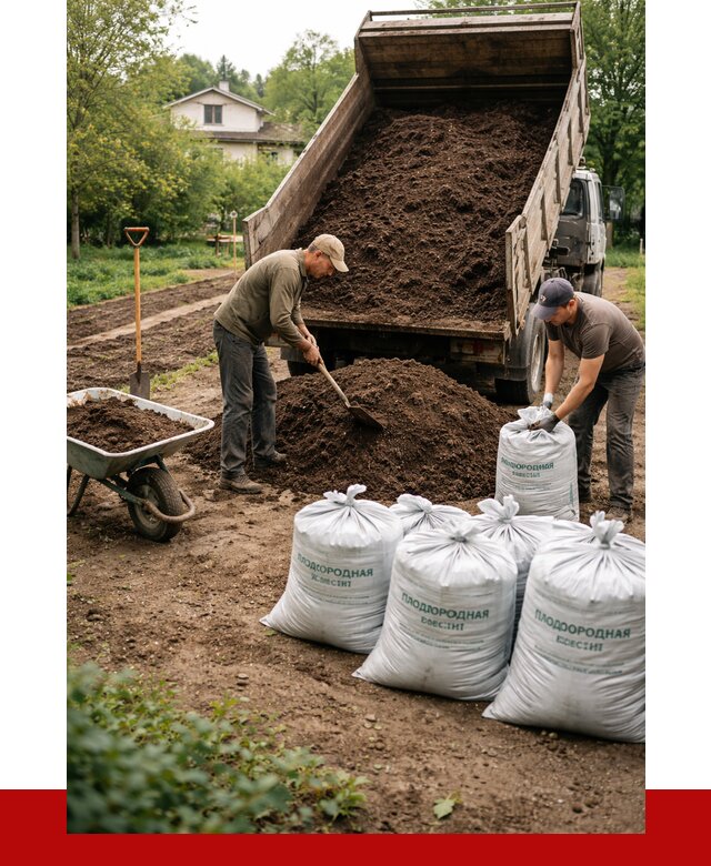 Плодородная смесь в Ахтубинске от 4349 р./куб с доставкой | ПРОНЕРУДХтб