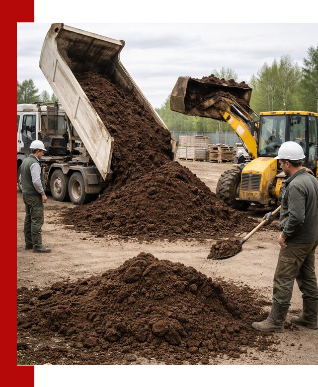 Доставка торфа оптом и в мешках в Ахтубинске