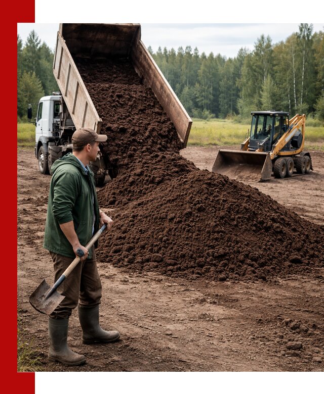 Купить верховой торф с доставкой в Ахтубинске для садоводства и растений