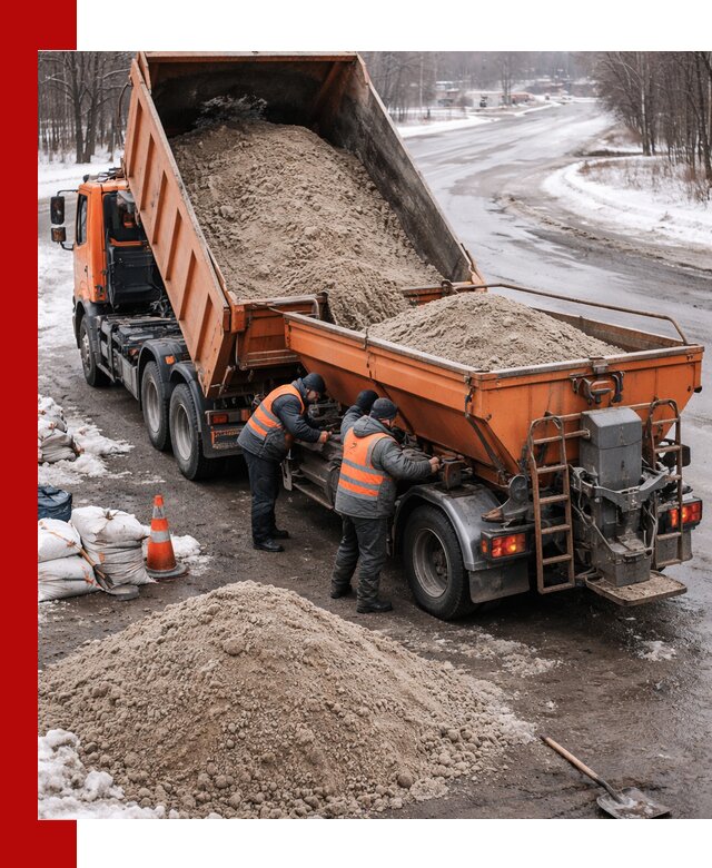 Поставка и вывоз пескосоля в Ахтубинске оптом и в розницу