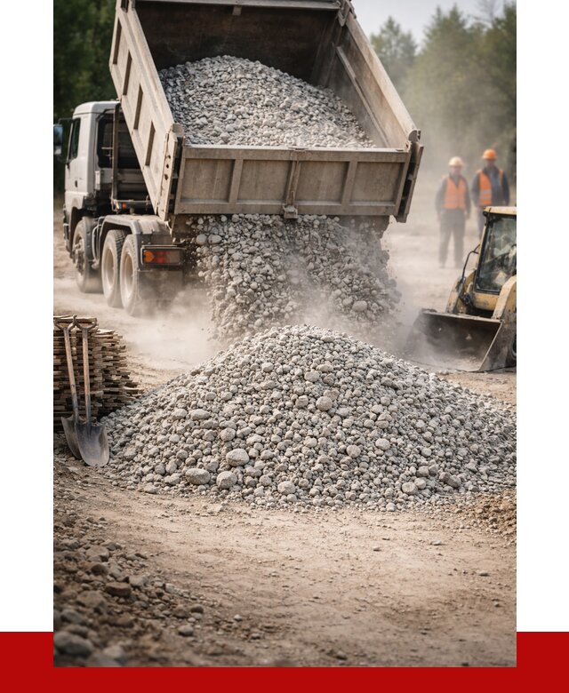 Купить дробленый бетон в Ахтубинске от 1760 р./куб | ПРОНЕРУДХтб