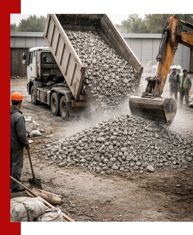 Доставка дробленого бетона в Ахтубинске оптом и в розницу