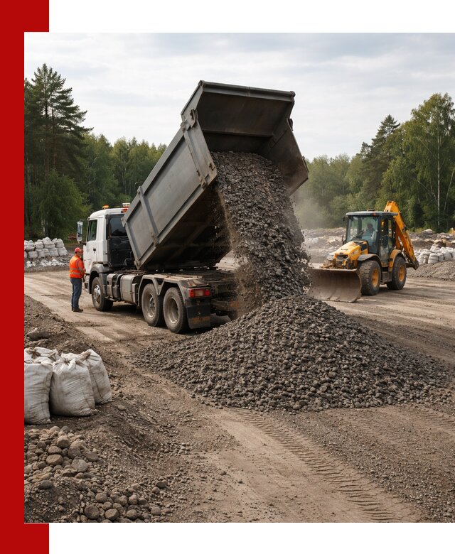 Доставка дробленого асфальта в Ахтубинске для дорожных работ