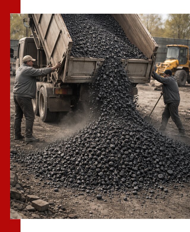 Доставка угля семечка самосвалами в Ахтубинске