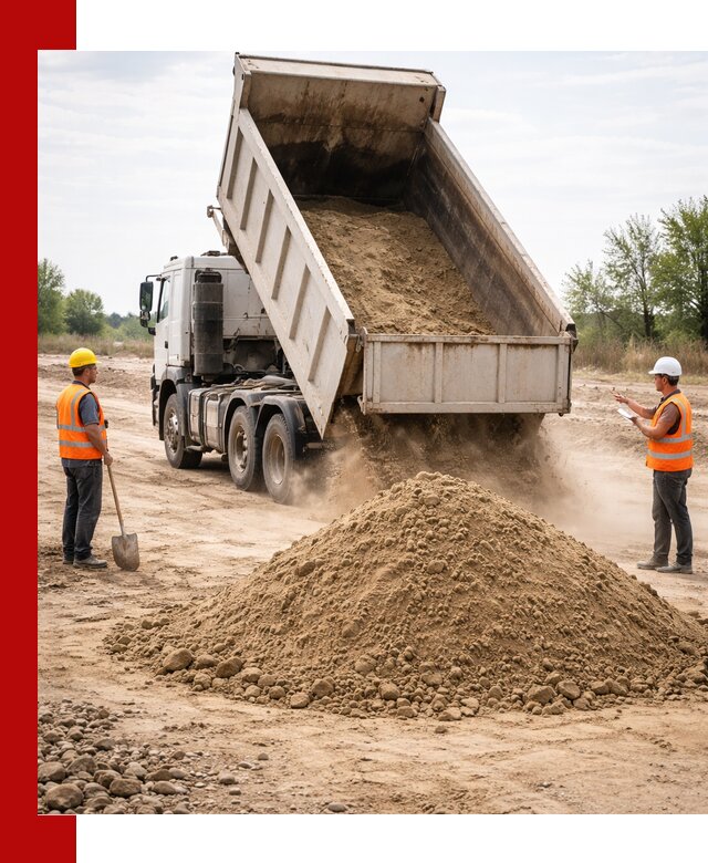 Доставка самосвалом 15 кубов в Ахтубинске за город и по городу