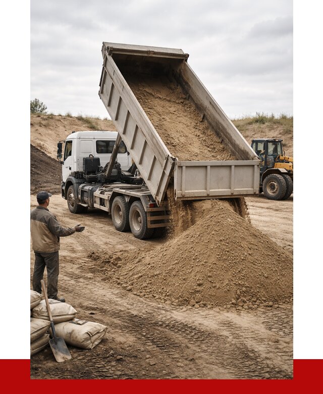 Доставка самосвалом 20 кубов в Ахтубинске от 7766 р. | ПРОНЕРУДХтб
