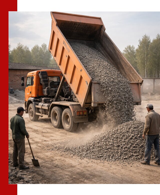 Доставка самосвалом 20 м3 в Ахтубинске быстро и надежно