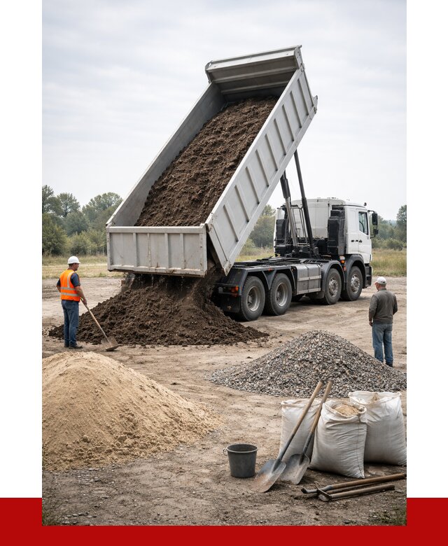 Доставка самосвалом 30 кубов в Ахтубинске от 8802 р. | ПРОНЕРУДХтб