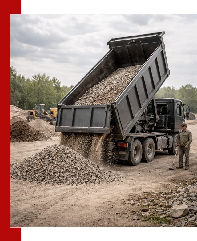 Доставка самосвалом 30 м3 по выгодным ценам в Ахтубинске